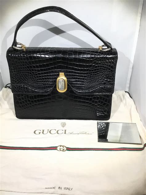 gucci vintage handbags 1960|vintage gucci handbags 1950.